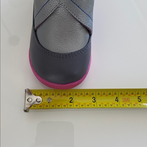 NEW Livie & Luca Fox Silver/Pink Rainbow Fleece Leather Boots girls toddler 8 - Picture 14 of 14
